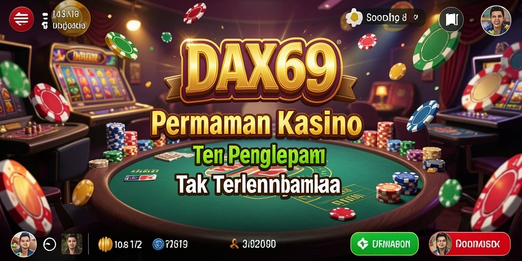 Tampilan gameplay DAX69 menampilkan pengalaman permainan Kasino yang menarik.