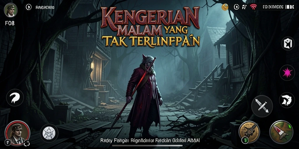 Tampilan gameplay F08 yang mencekam dan menakutkan.