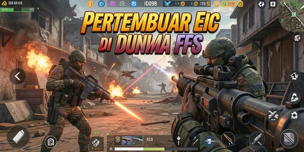 Screenshot gameplay ID098 yang seru dan mendebarkan.