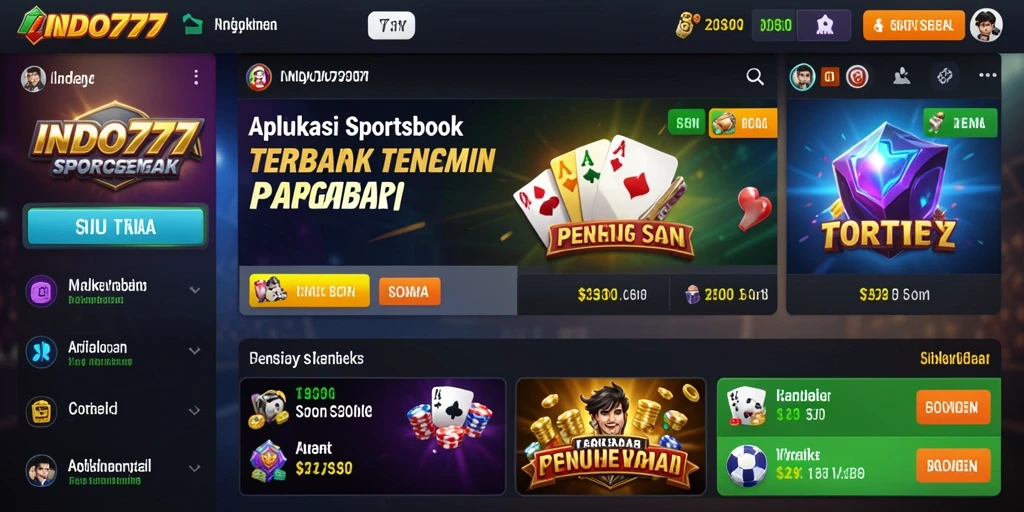 Tampilan gameplay INDO777 yang menarik dan dinamis saat taruhan berlangsung.
