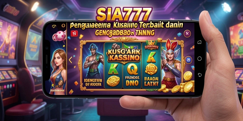 Tampilan gameplay kasino yang mengasyikkan di SIA777.