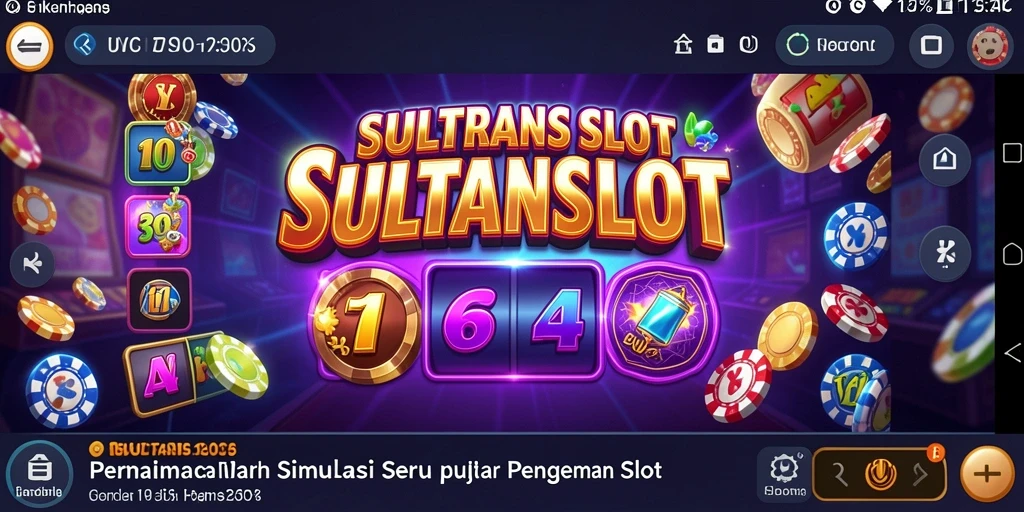 Tampilan gameplay SULTANSLOT yang menarik dan penuh warna.