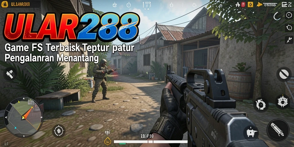 Tangkapan layar permainan ULAR288 yang menampilkan aksi FPS mendebarkan.
